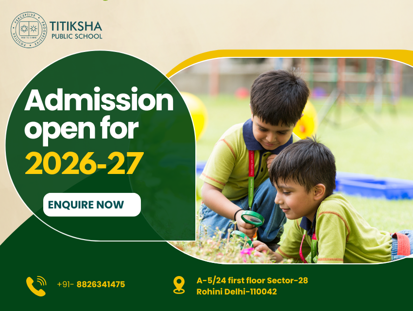 Admission Open 2026-27